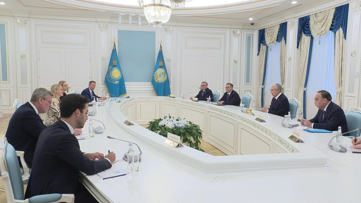 Глава государства принял действующего председателя ОБСЕ Элину Валтонен