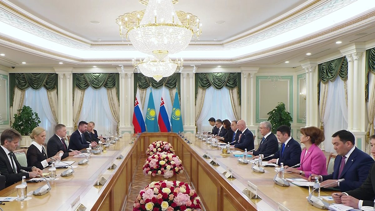 "Қазақстан Словакияға мұнай-газ, уран, азық-түлік өнімдерін экспорттауға дайын", - Президент