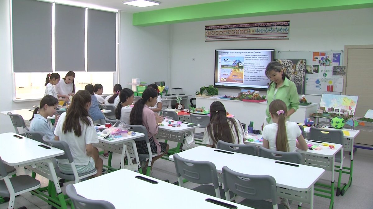 Астанада балалар үшін ерекше экологиялық-шығармашылық лагерь жұмысын бастады