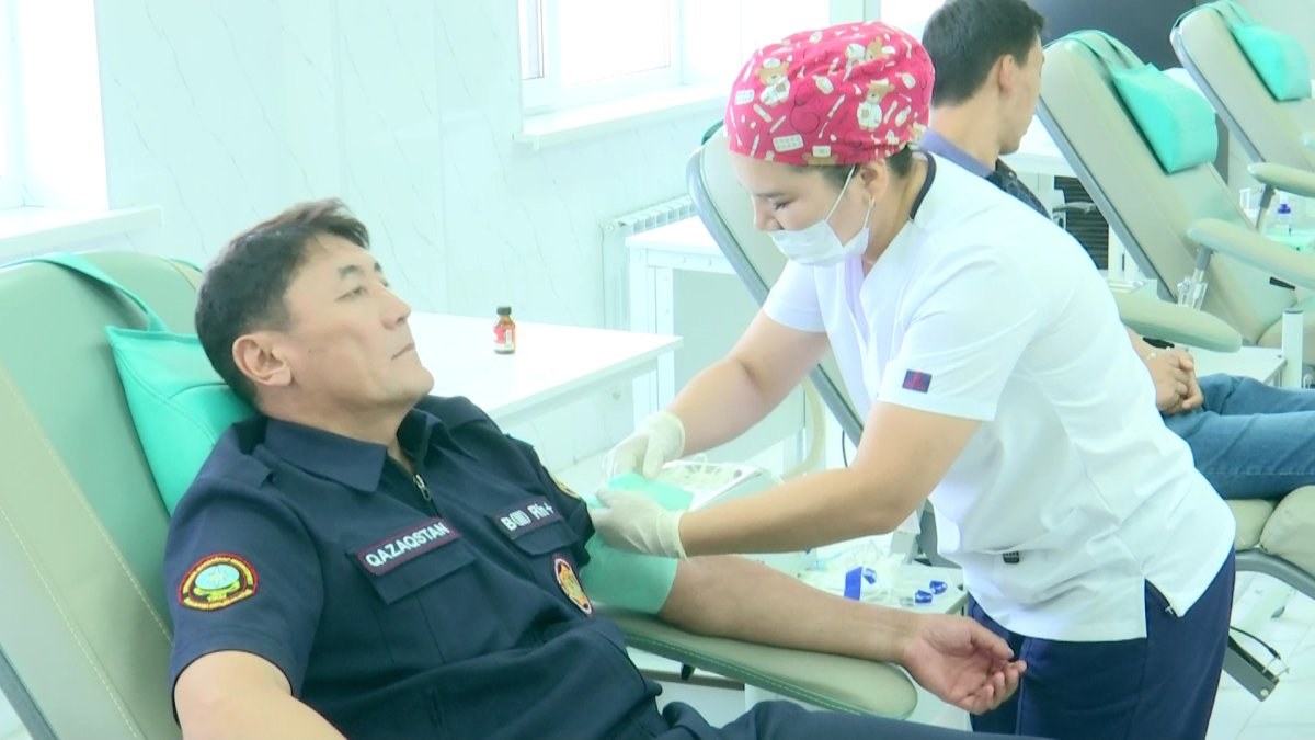 Қызылордада жылына 11 мың донор қан тапсырады