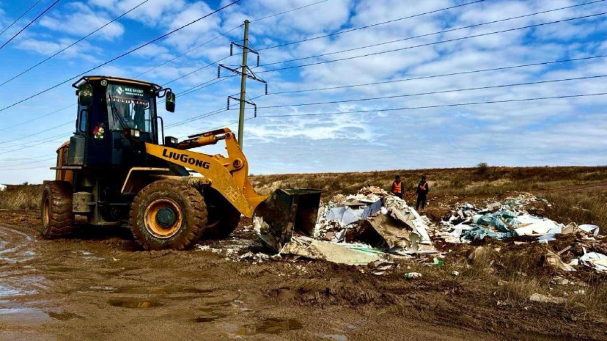 В Астане ужесточили меры борьбы со строительными свалками