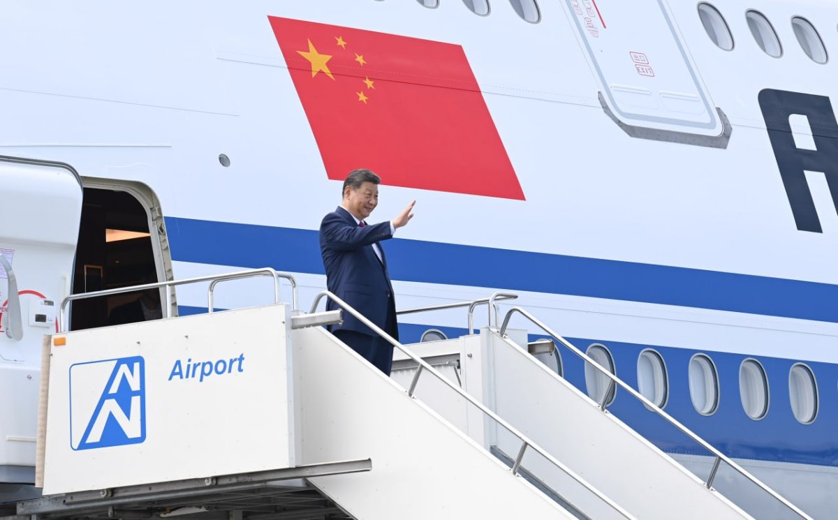 Токаев проводил Си Цзиньпина