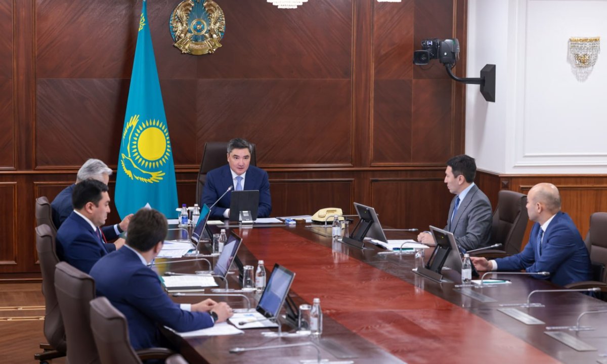 Бектенов провел совещание по реализации казахско-китайских соглашений