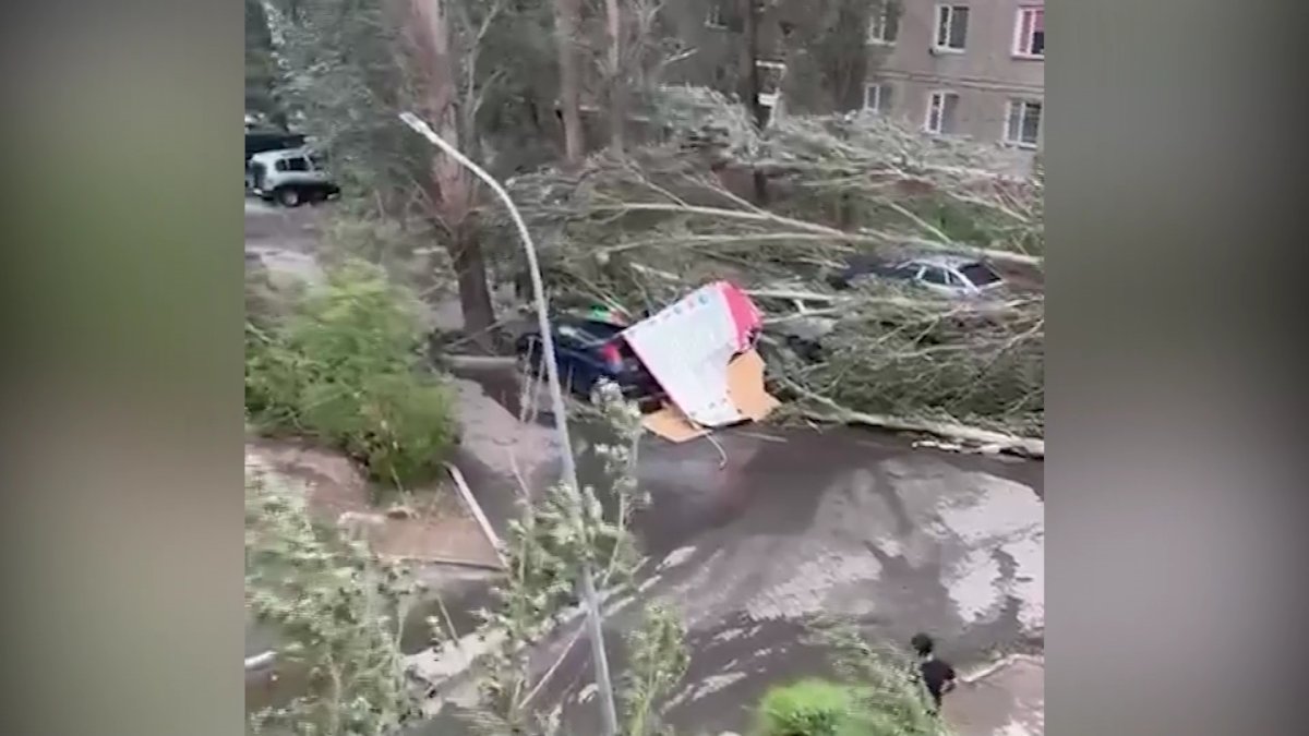 Павлодарда қатты дауылдан 57 жастағы адам көз жұмды