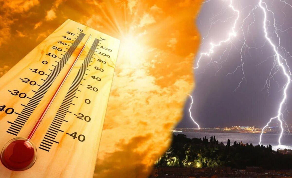 Найзағай, бұршақ, дауыл болады