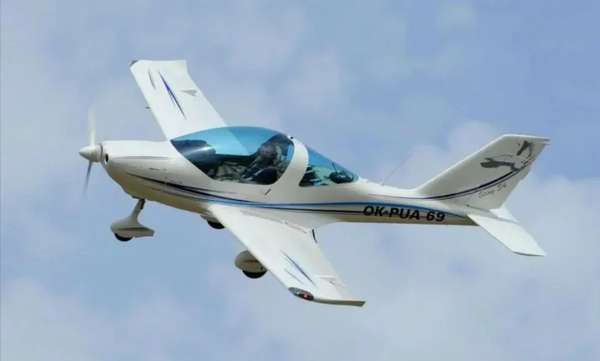 Два человека разбились на частном самолете под Астаной