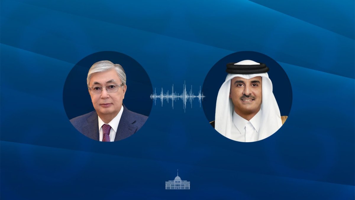 Қазақстан Президенті Қатар Мемлекетінің Әмірімен телефон арқылы сөйлесті