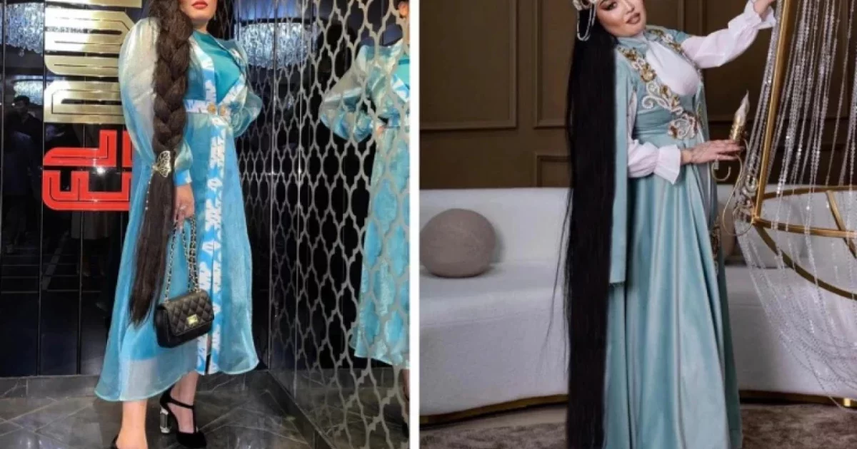 Орал қаласының тұрғыны шашын 160 сантиметрге дейін өсірген