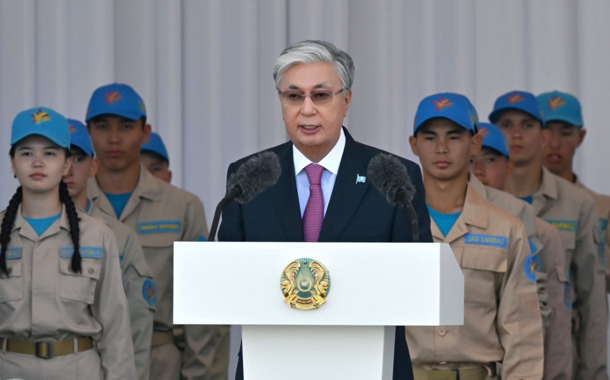 Мемлекет басшысы XI «Айбын» халықаралық әскери-патриоттық жастар жиынын ашты