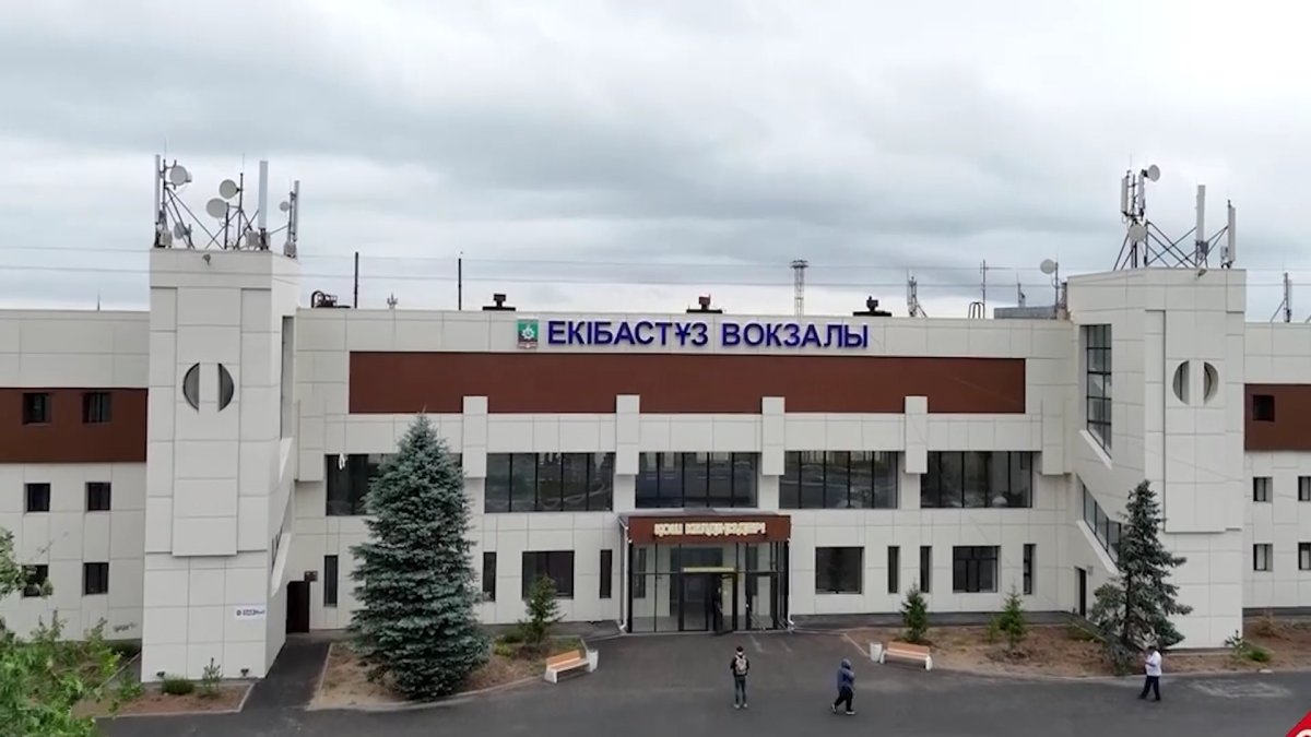 Екібастұзда теміржол вокзалына күрделі жөндеу жасалынды