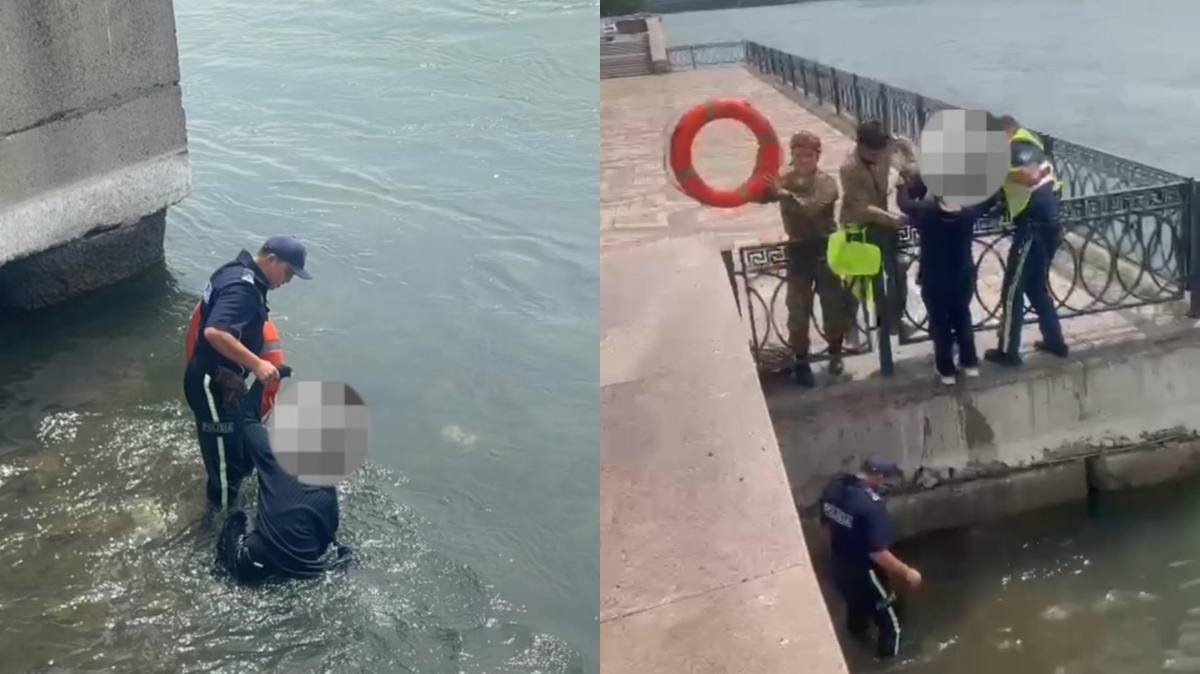В Усть-Каменогорске полицейские спасли девушку