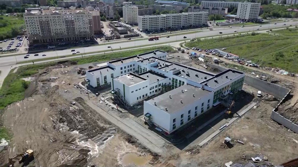 Өскеменде 600 орындық жайлы мектеп 1 қыркүйекке дейін ашылады