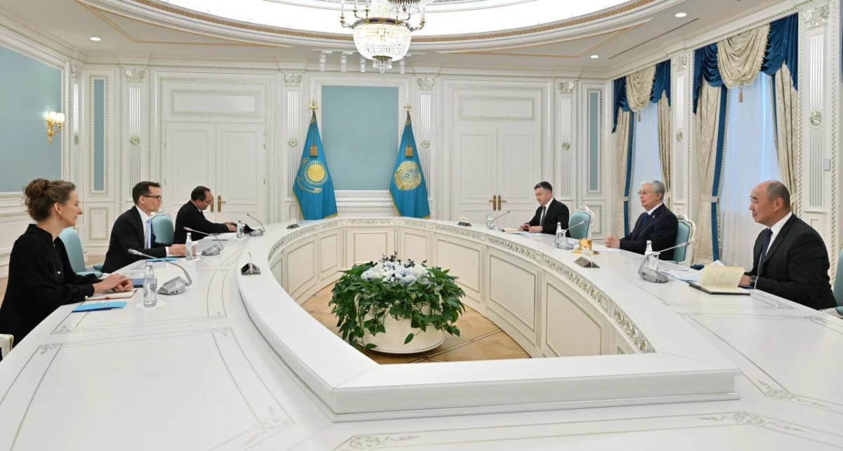 Мемлекет басшысы Швейцария Ұлттық банкін басқарушылар кеңесінің төрағасы Мартин Шлегельді қабылдады