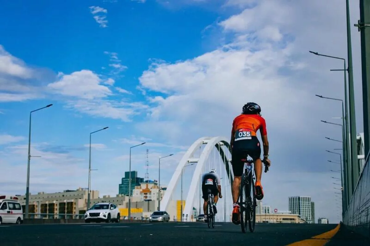 Часть столичных улиц и шоссе перекроют в воскресенье из-за ASTANA TRIATHLON half