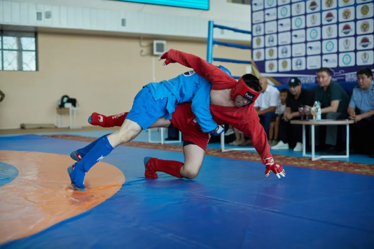 Түркістанда алғаш рет самбодан Ұлттық ұлан чемпионаты өтіп жатыр