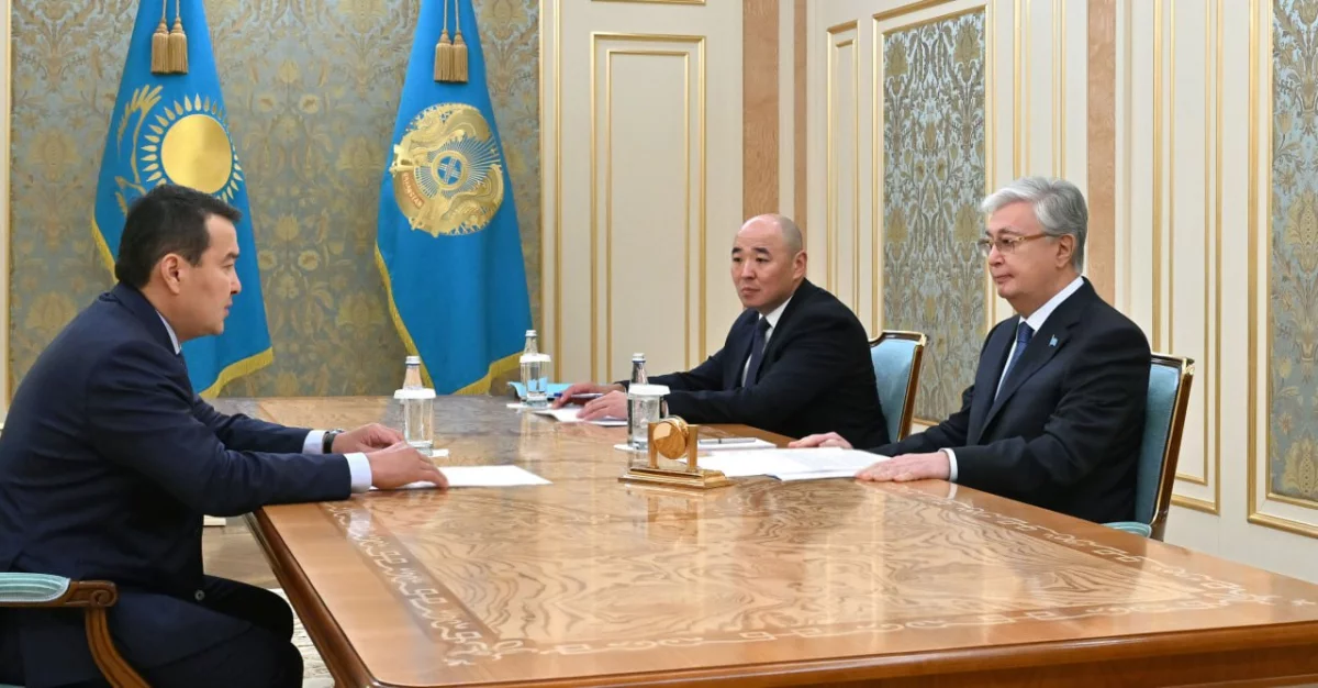 Токаев принял председателя ВАП Алихана Смаилова