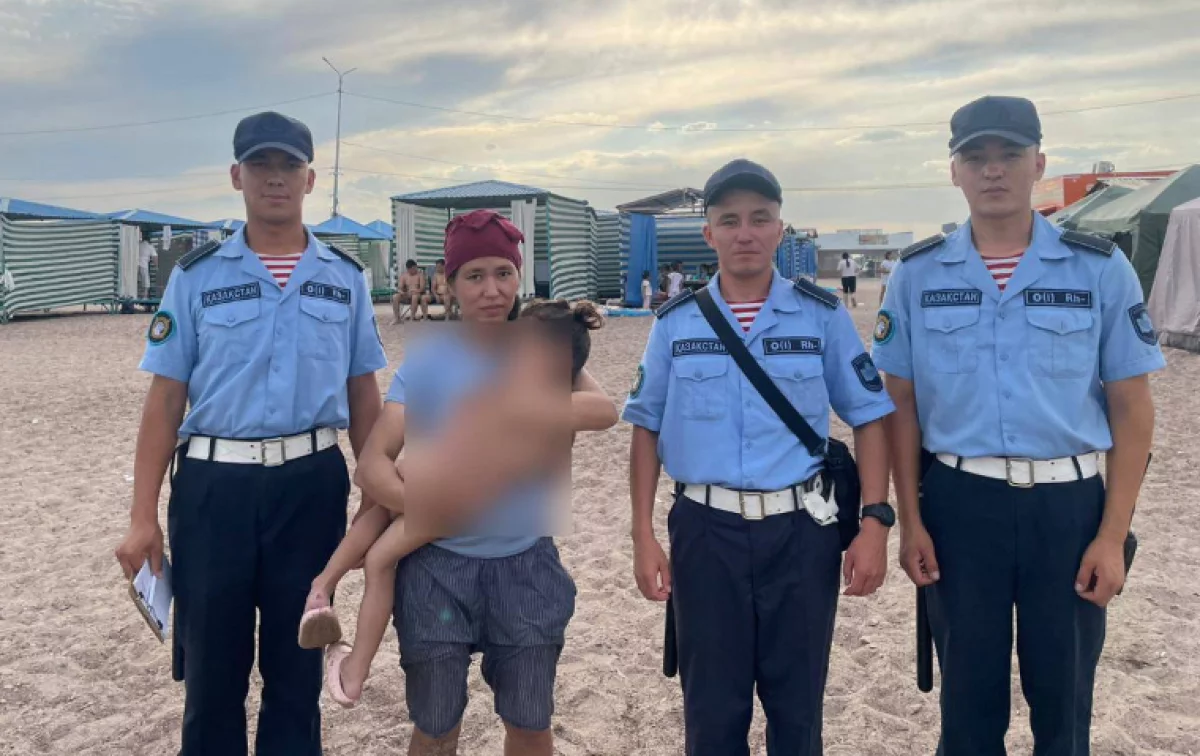 4-летнюю девочку искали на Капчагайском водохранилище
