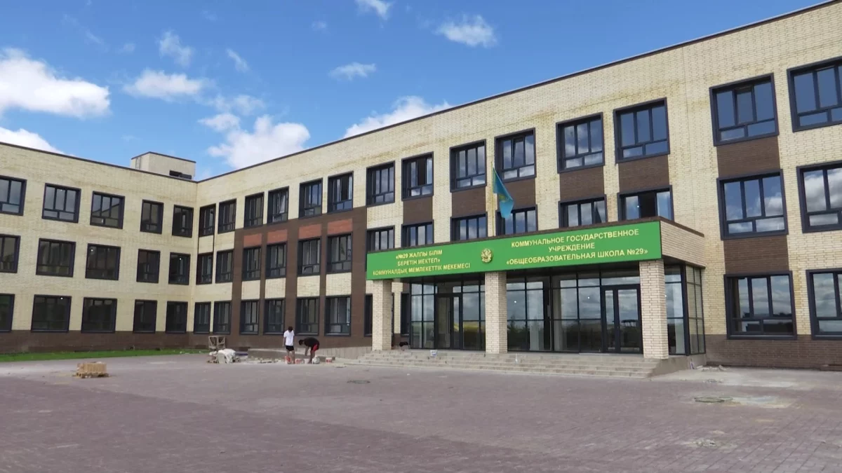 Қызылжарда жаңа оқу жылында “Келешек мектептері” жобасымен салынған білім ошағы есігін айқара ашады