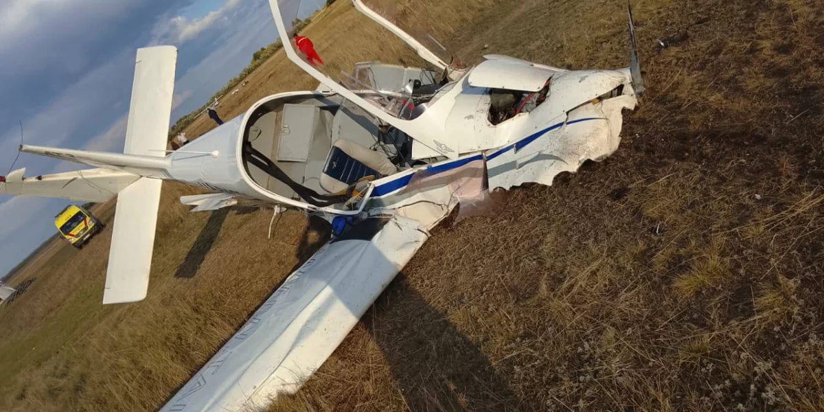 Два человека погибли при крушении самолёта под Астаной