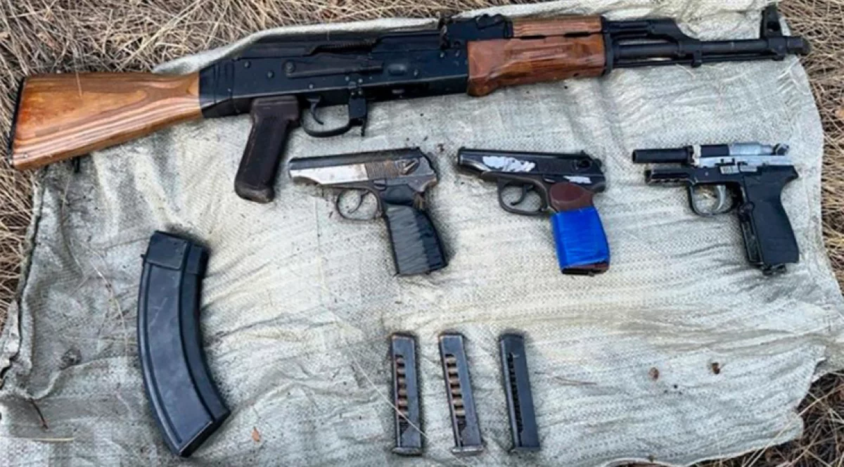 Оружие январских событий продолжают находить: изъято более 500 боеприпасов и десятки стволов