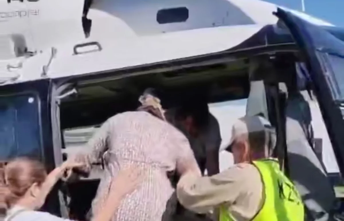 Женщину срочно эвакуировали вертолётом Казавиаспаса из Атбасара в Кокшетау