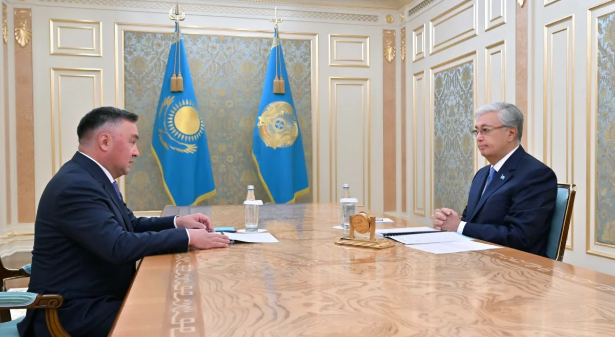 Тоқаев Жоғарғы сот төрағасын қабылдады