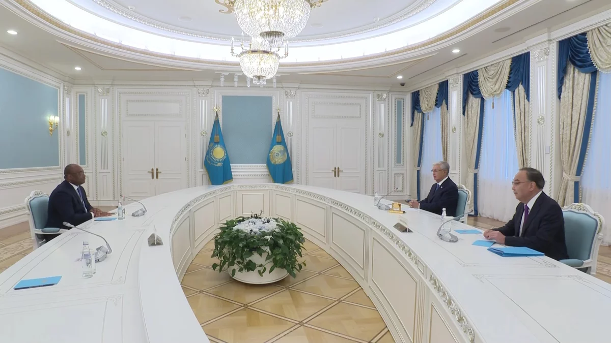 Мемлекет басшысы Конго Демократиялық Республикасы Президентінің арнаулы өкілі Патрик Мпойи Луабеяны қабылдады