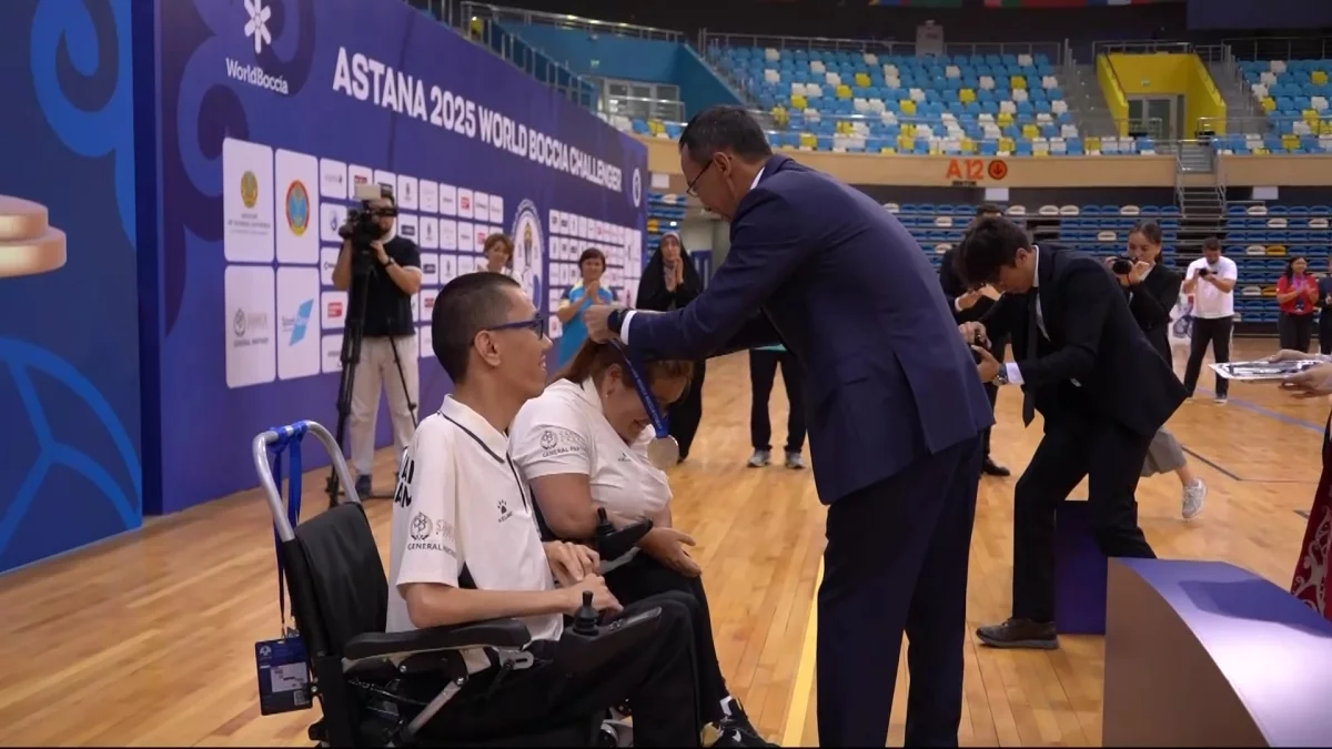 Маулен Ашимбаев вручил награды победителям «Аstana 2025 World Boccia Challenger»