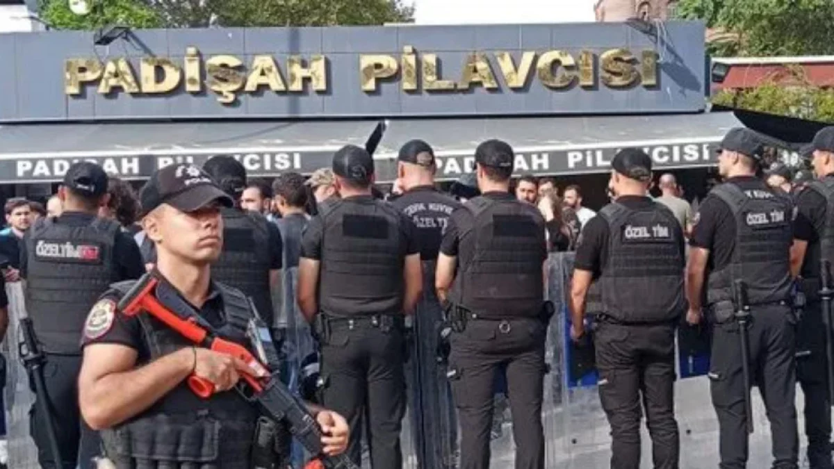 Ыстамбұлда наразылық басталды