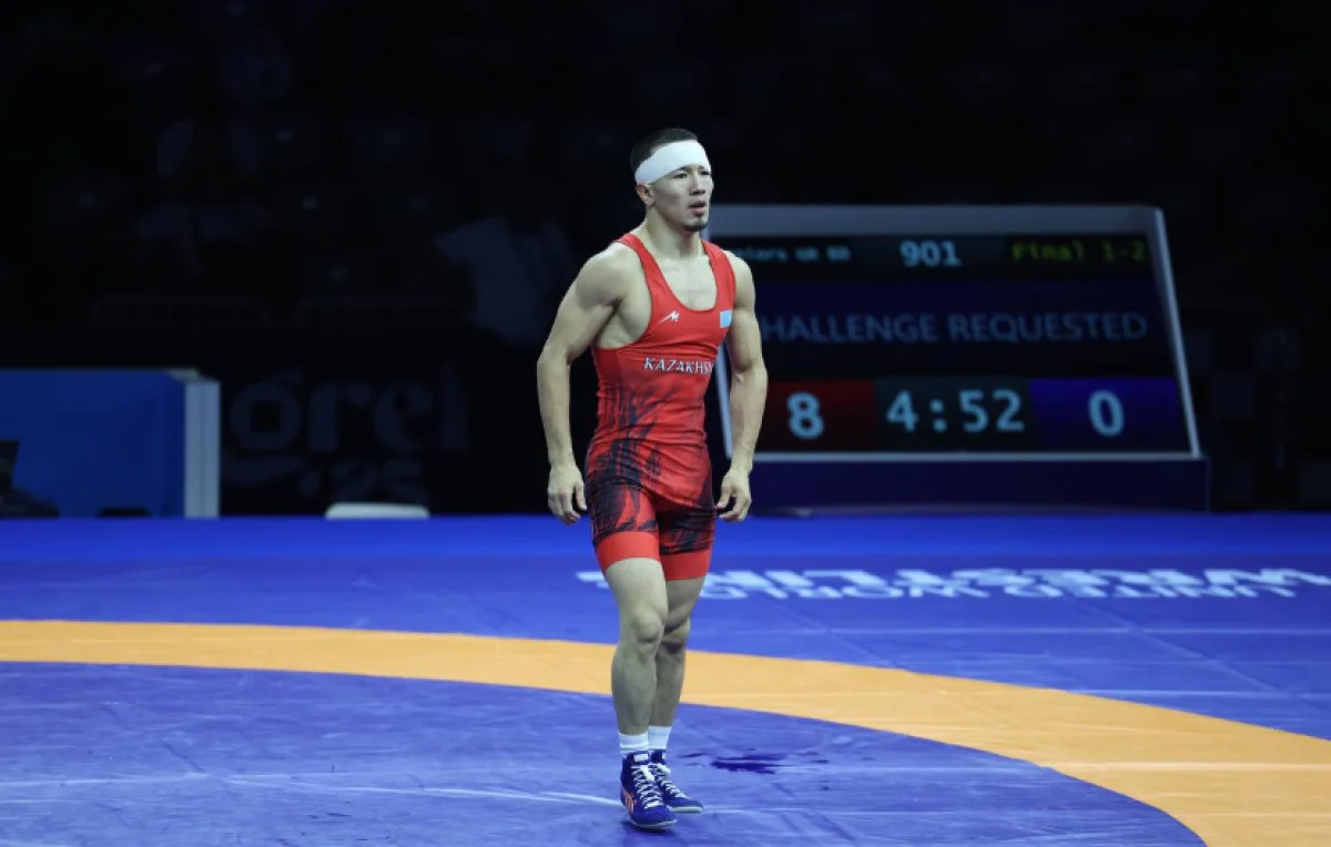 Казахстан завоевал первое золото чемпионата мира по греко-римской борьбе в XXI веке