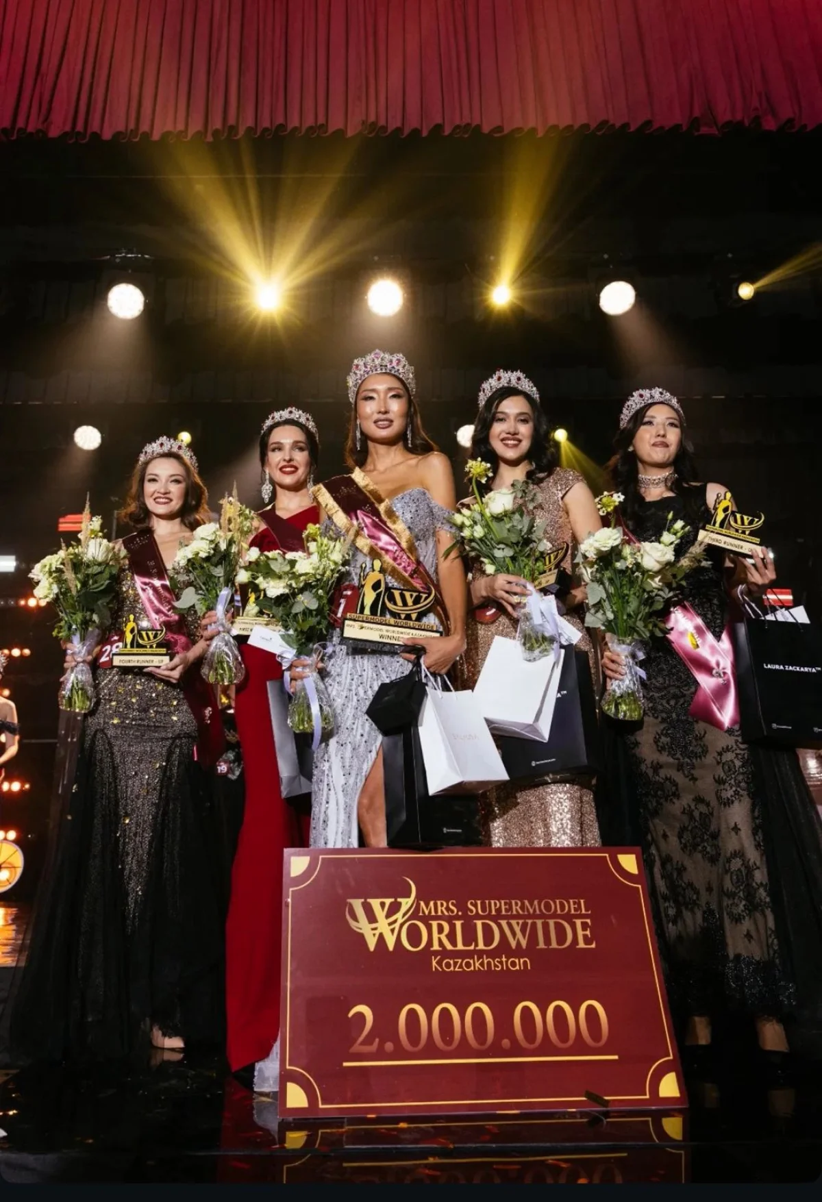В Астане выбрали победительницу конкурса «Mrs. Supermodel Kazakhstan 2025»