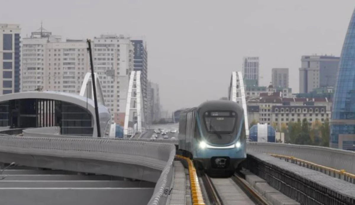 LRT начали тестировать в Астане
