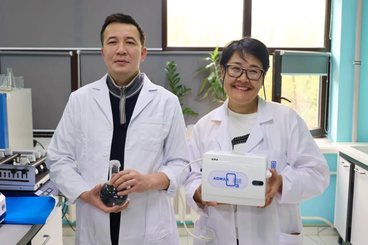 Ученые Satbayev University создали инновационную установку для очистки питьевой воды