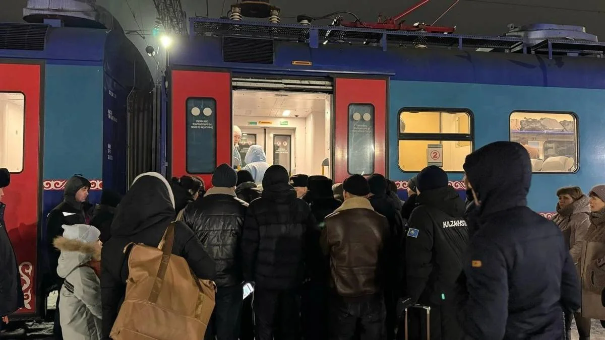 Ауа райының қолайсыздығына байланысты Ақмола облысынан Астанаға қосымша пойыздар жолға шықты