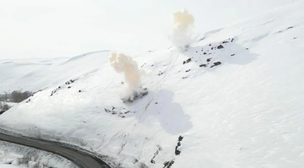 ТЖМ қар көшкіні қаупі бар кезеңде алдын алу шараларын қабылдауда