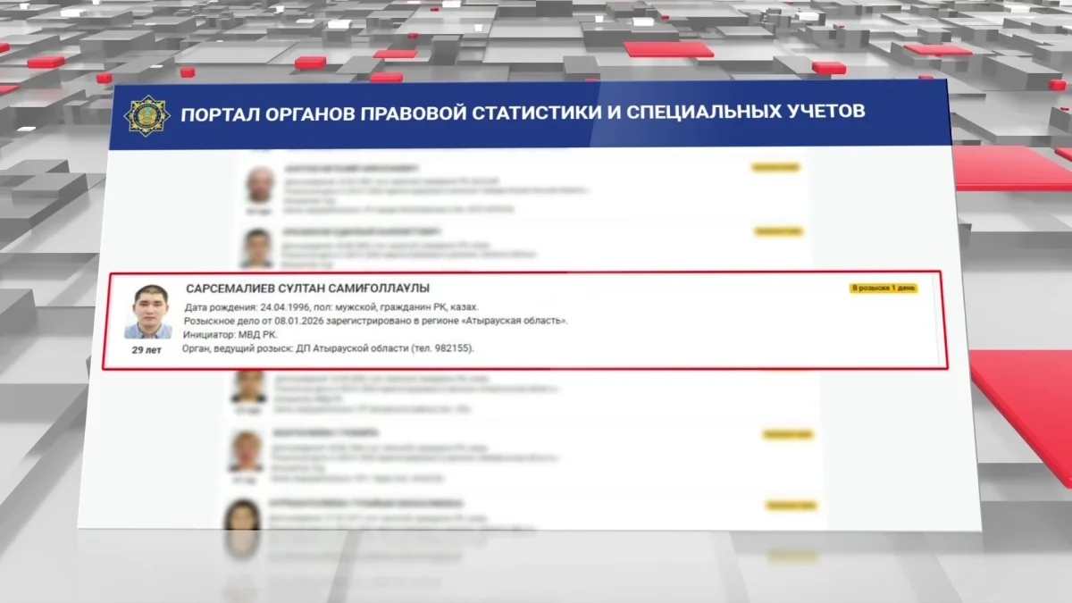 Убийство семейной пары в Атырауской области: появилась ориентировка на подозреваемого