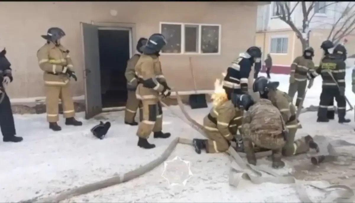 Астанада асханадан өрт шықты