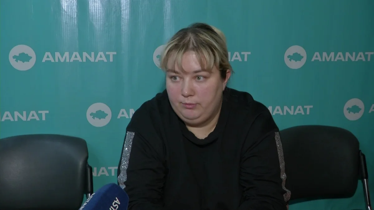 «Қарызсыз қоғам» - программа партии «AMANAT» помогла жительнице Шахтинска сохранить жилье