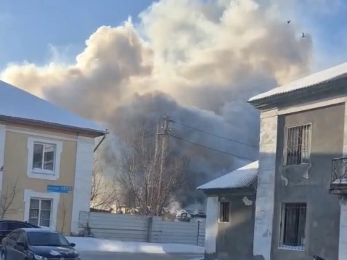 Взрыв напугал жителей Костаная