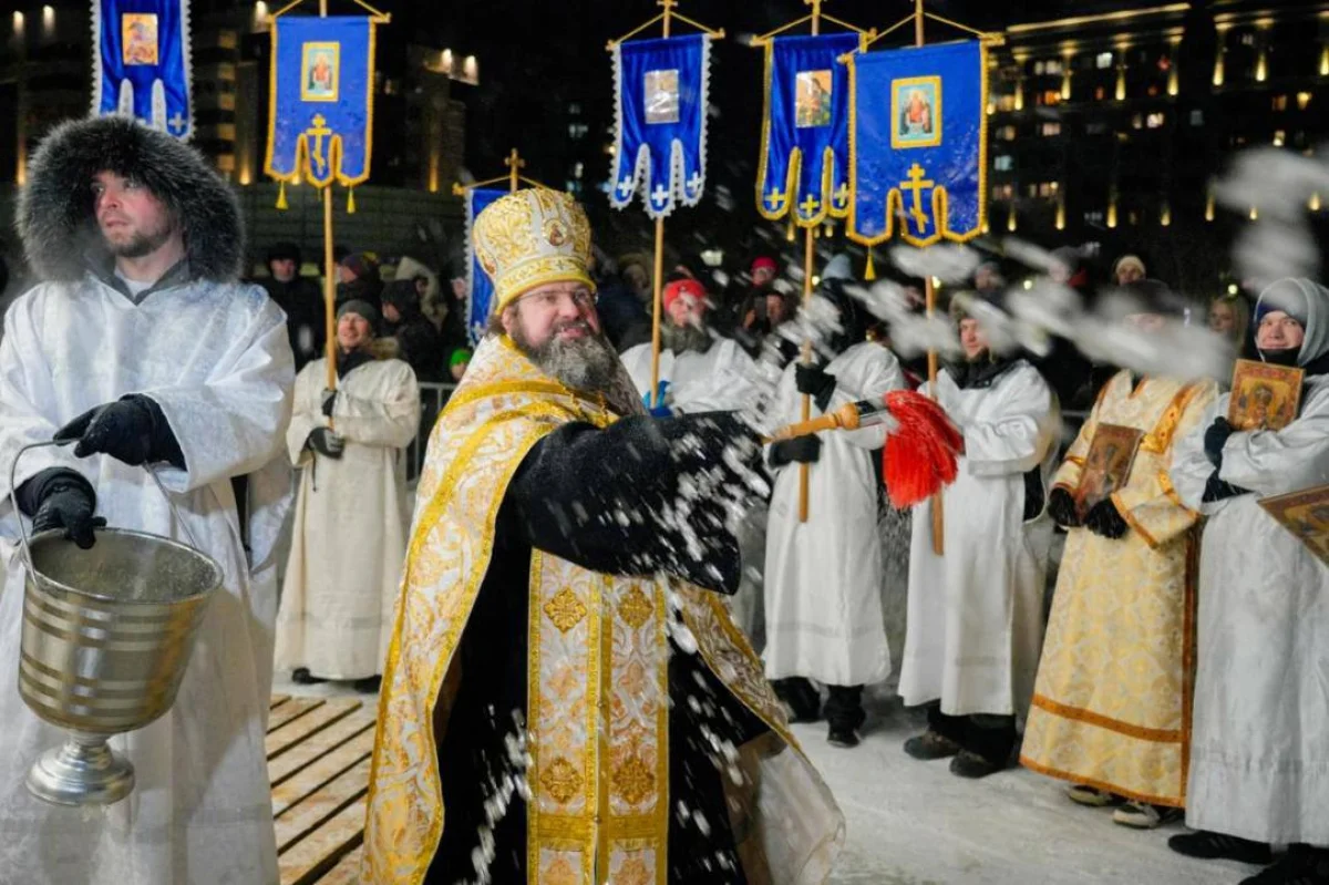 Крещенские купания проходят в Астане (ФОТО)