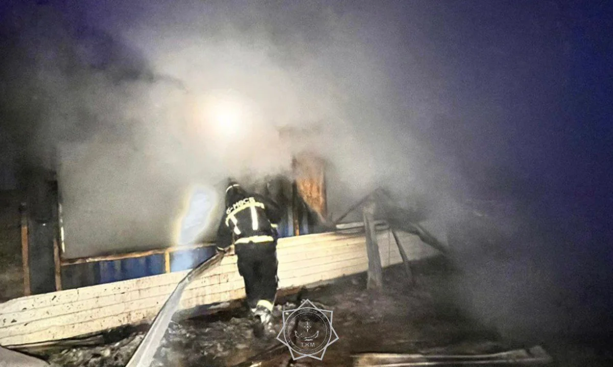 Елорда өрт сөндірушілері өртті сөндірді