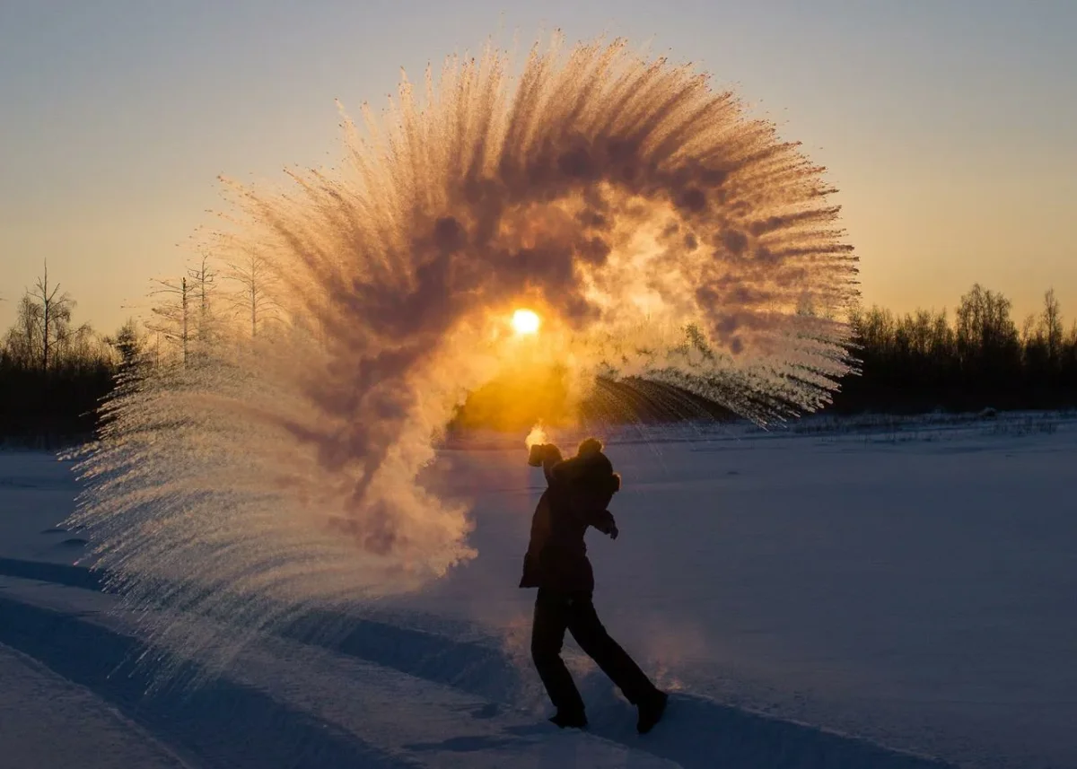 МЧС обратилось к казахстанцам из-за морозов до –45°C