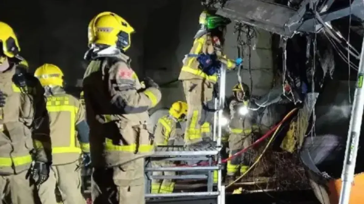 Поезд вновь сошел с рельсов в Испании