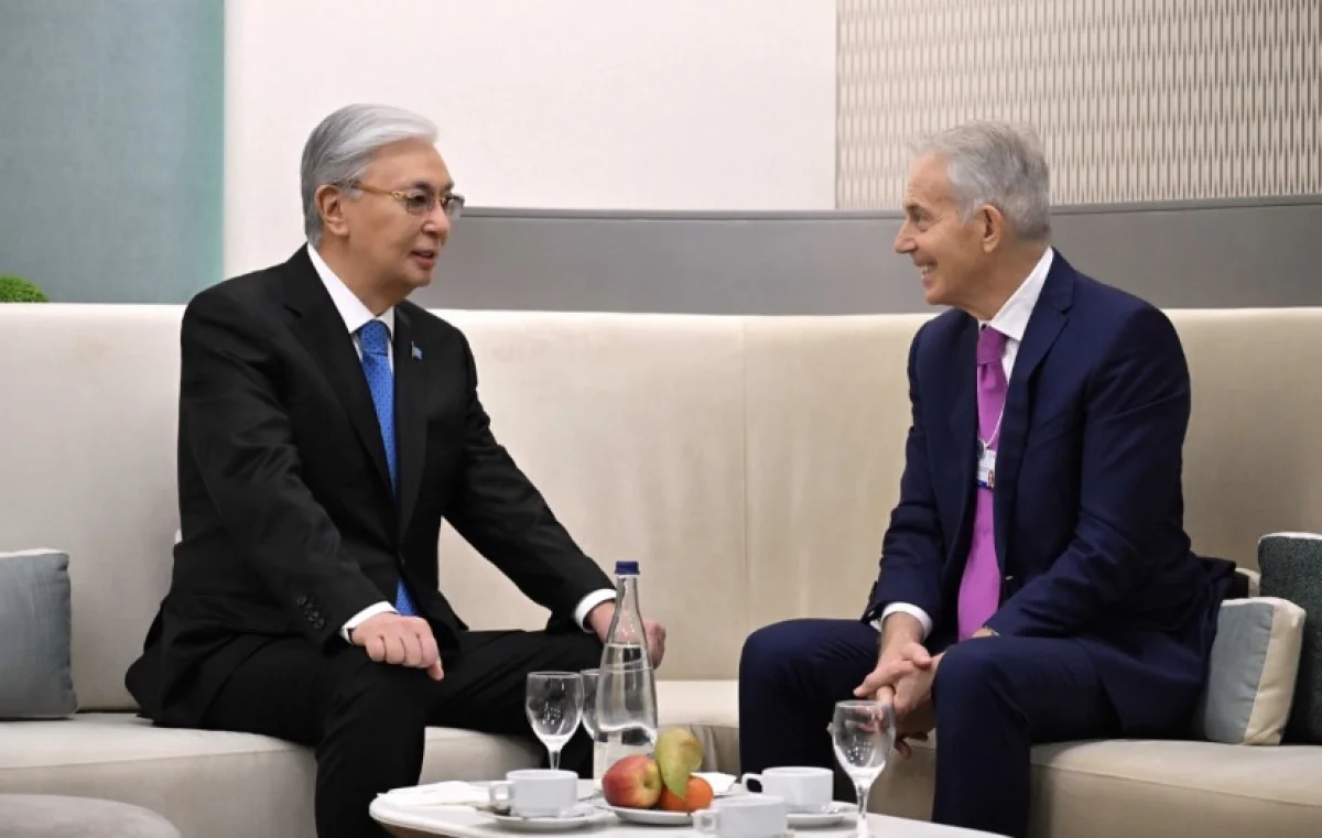 Президент Казахстана провел переговоры с мировыми лидерами в Давосе