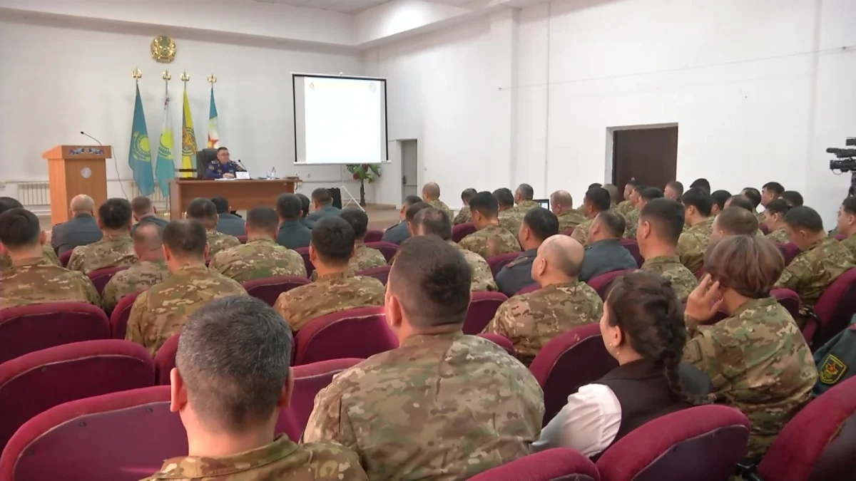Ключевые решения V Национального курултая обсудили в Карагандинском гарнизоне Регионального командования «Астана»