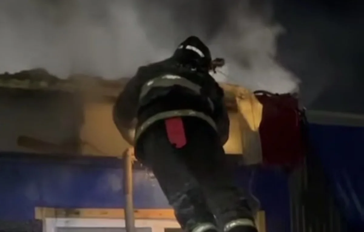 Пожар из-за печного отопления в районе рынка вспыхнул в СКО