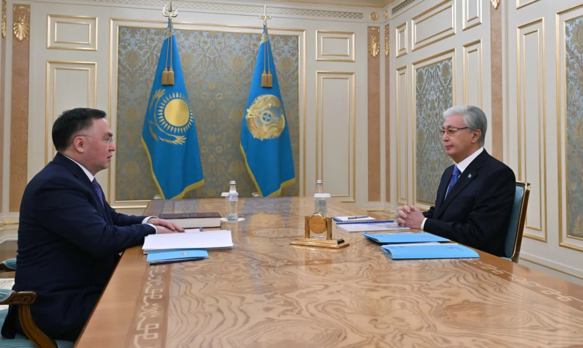 Мемлекет басшысы Жоғарғы Сот төрағасы Асламбек Мерғалиевті қабылдады