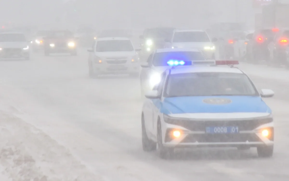 Қолайсыз ауа райына байланысты Жетісу облысында жол жабылды