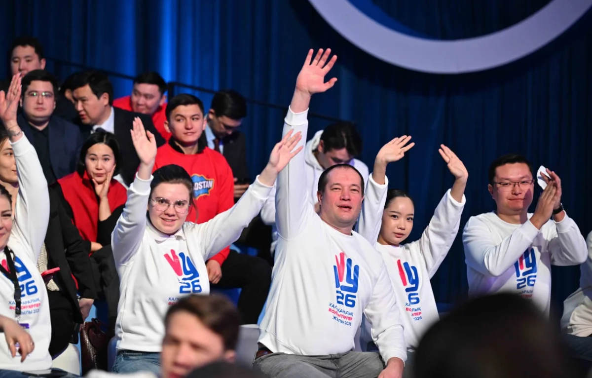 Елдегі волонтерлердің саны 300 мыңға жетті