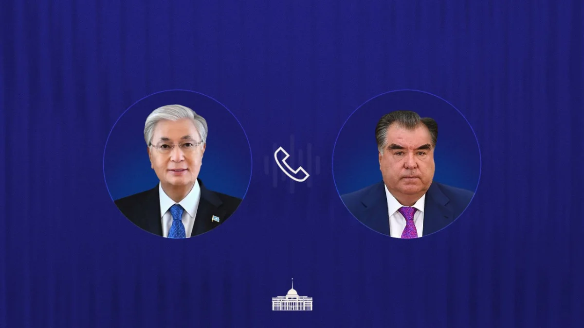 Касым-Жомарт Токаев поздравил Эмомали Рахмона